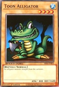 Toon Alligator (Speed Duel Decks: Match of the Millennium)