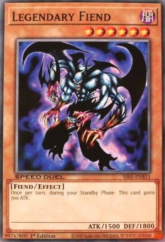 Legendary Fiend - Speed Duel Decks: Twisted Nightmares - YuGiOh