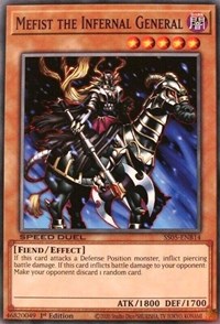 Mefist the Infernal General (Speed Duel Decks: Twisted Nightmares)
