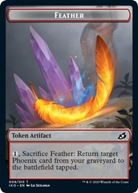 Feather // Human Soldier (004) Double-Sided Token