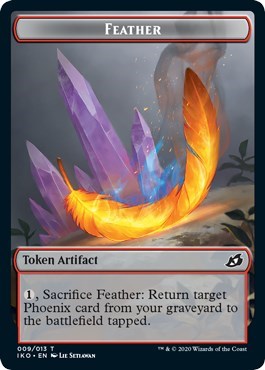 Feather // Human Soldier (004) Double-Sided Token