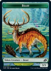 Beast // Human Soldier (005) Double-Sided Token