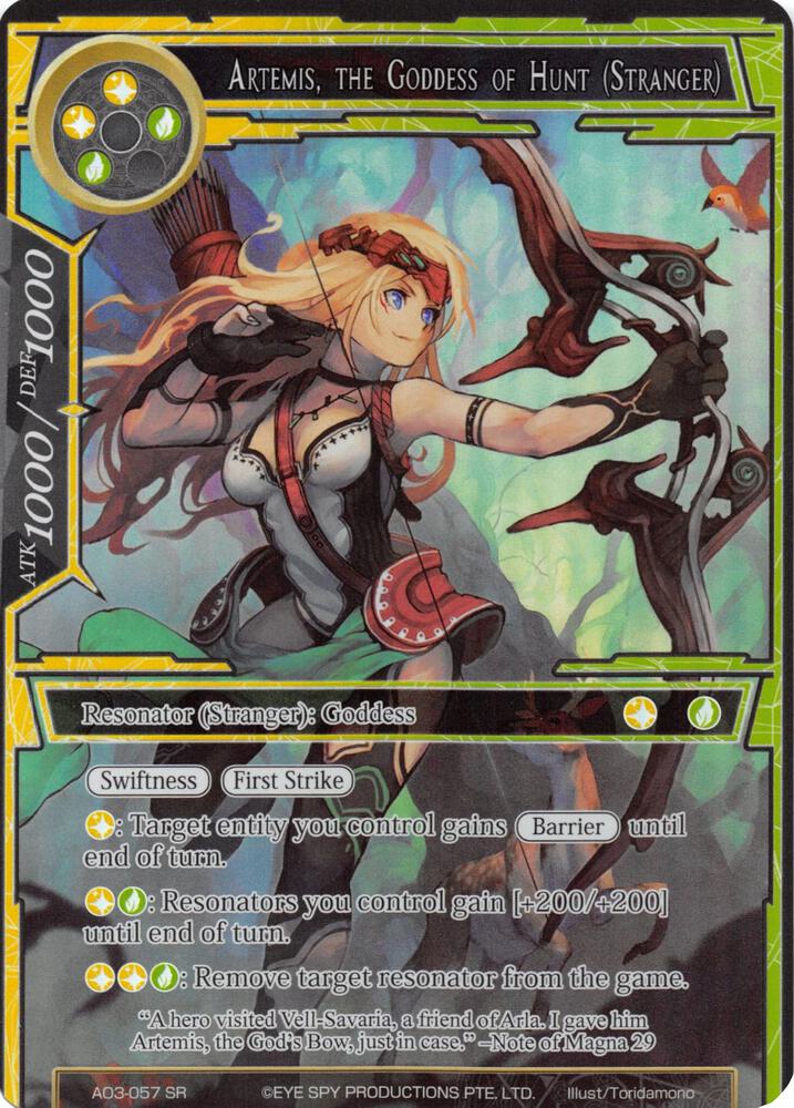 Artemis, the Goddess of Hunt (Stranger) (Full Art)