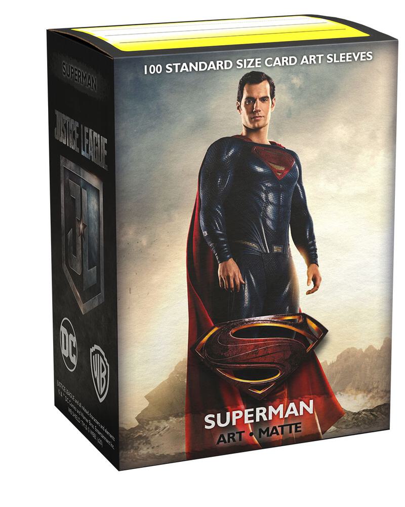 superman card sleeves Dragon Shield Brushed Art Sleeves - Superman 2 (100-pack)