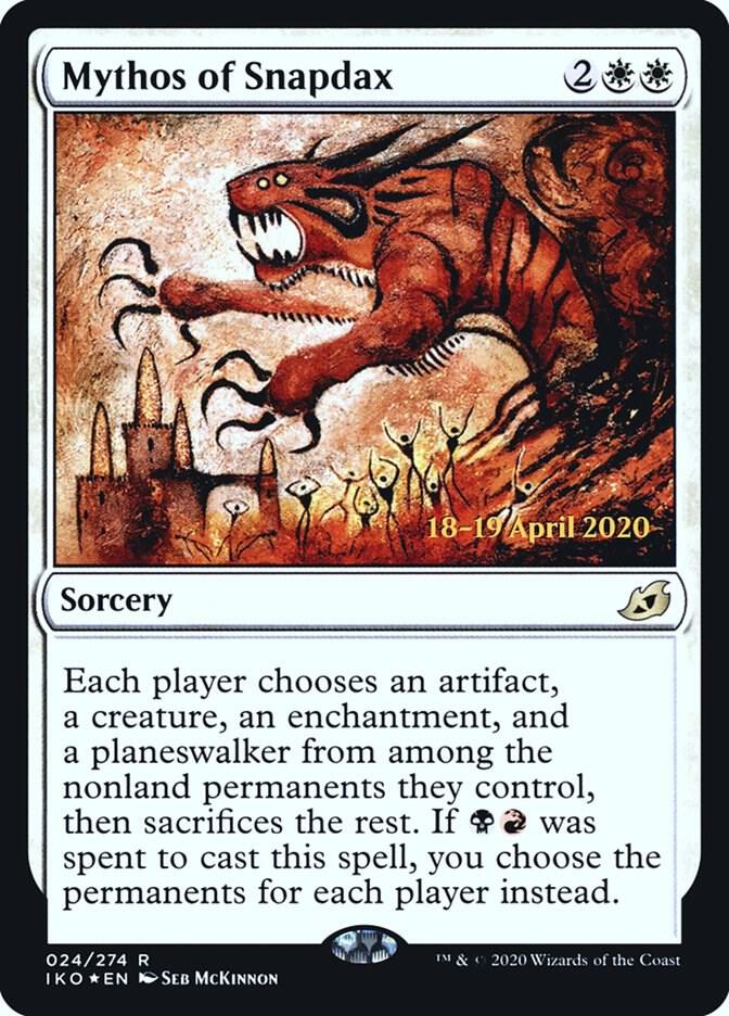 Mythos of Snapdax #24s — Ikoria: Lair of Behemoths Promos