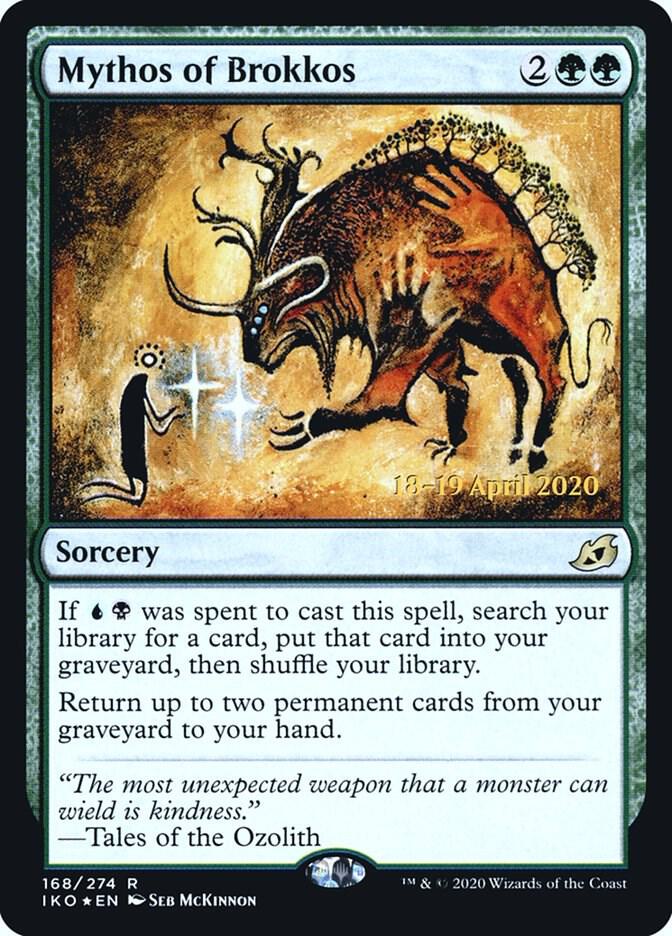 Mythos of Brokkos #168s — Ikoria: Lair of Behemoths Promos