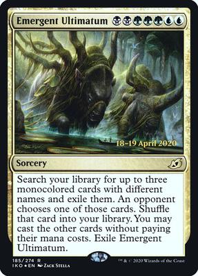 Emergent Ultimatum #185 – Prerelease Cards (Rare)