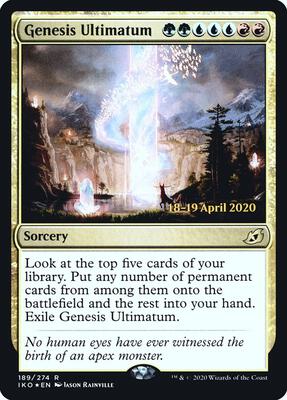 Genesis Ultimatum #189 – Prerelease Cards (Rare)