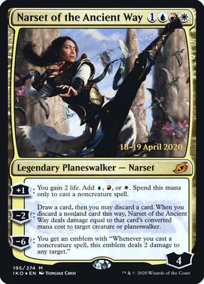 Narset of the Ancient Way #195 – Prerelease Cards (Mythic)