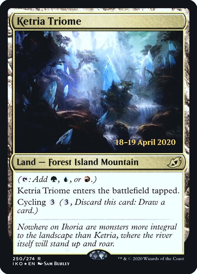 Ketria Triome #250s — Ikoria: Lair of Behemoths Promos