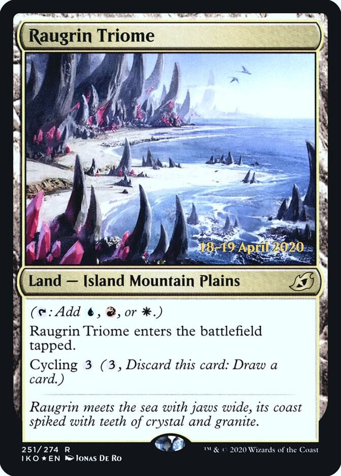 Raugrin Triome #251s — Ikoria: Lair of Behemoths Promos