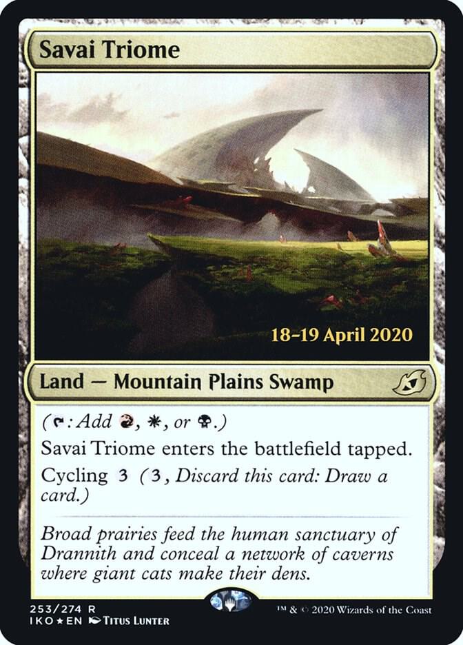 Savai Triome — Prerelease Cards