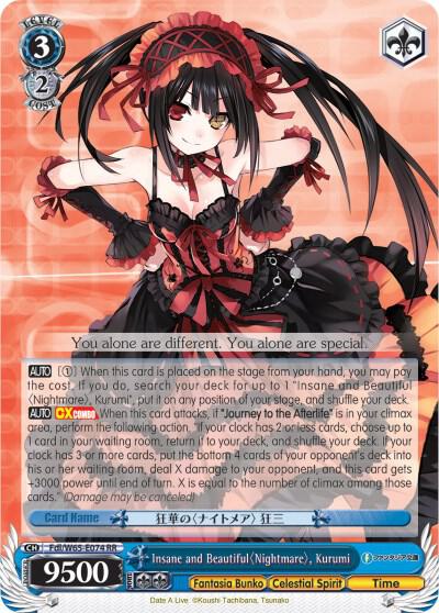 Insane and Beautiful Nightmare, Kurumi
