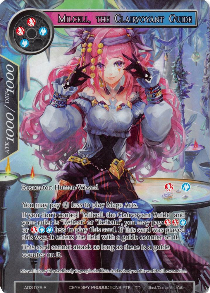 Milcell, the Clairvoyant Guide (Full Art)
