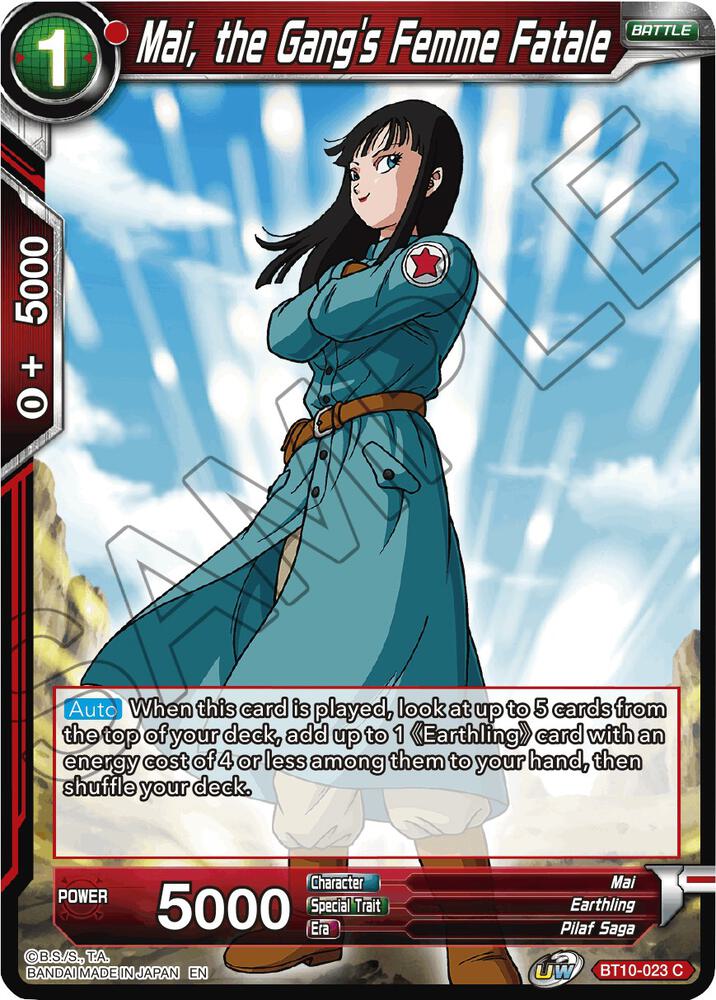 Mai, the Gang's Femme Fatale #BT10-023 — Rise of the Unison Warrior