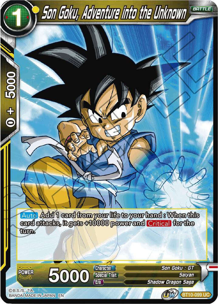 Son Goku, Adventure into the Unknown - Rise of the Unison Warrior