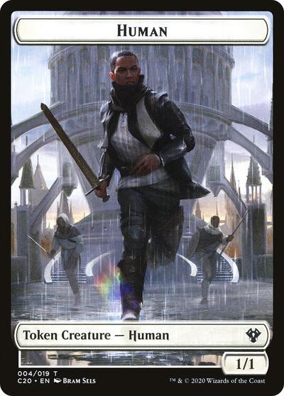 Human // Treasure Double-Sided Token