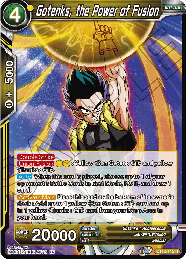 Gotenks, the Power of Fusion - Rise of the Unison Warrior - Dragon