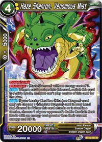 Haze Shenron, Venomous Mist card art