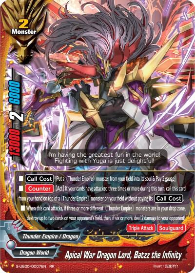 Apical War Dragon Lord, Batzz the Infinity - Buddy Again Vol.2