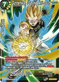 Gotenks, Going All-Out card art