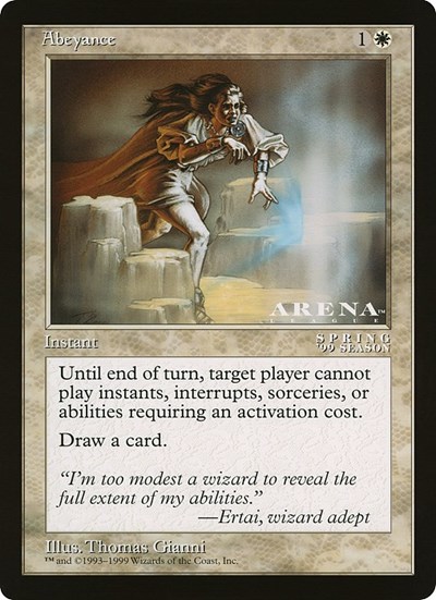 Abeyance (Arena League)