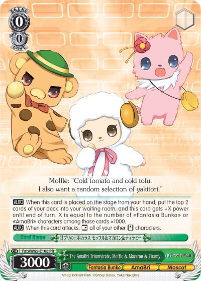The AmaBri Triumvirate, Moffle & Macaron & Tiramy