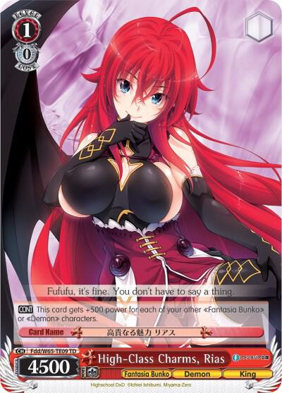 High-Class Charms, Rias