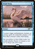 白鳥の歌　４枚セット　MTG 初音ミクコラボ　Swan Song ミントモール / MINT GAMES MTG(東日本橋) / 【LTC】【JPN