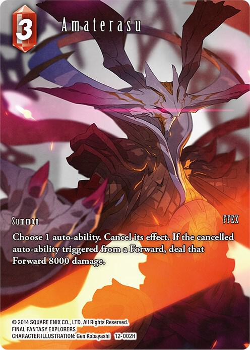 Amaterasu (Full Art) - Opus XII - Final Fantasy TCG - TCGplayer.com