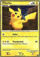 Pikachu (Italian) - Pikachu World Collection Promos - Pokemon