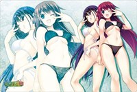 Bushiroad Rubber Mat Collection Vol.550: Grisaia no Kajitsu - Yumiko & Amane · Bushiroad Playmats