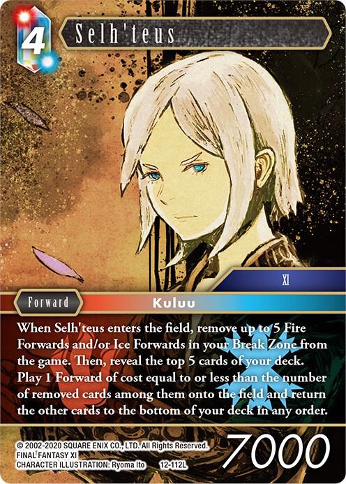 Selh'teus - Opus XII - Final Fantasy TCG - TCGplayer.com