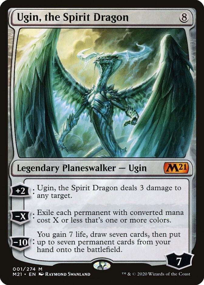 Ugin, the Spirit Dragon - Core Set 2021 - Magic: The Gathering