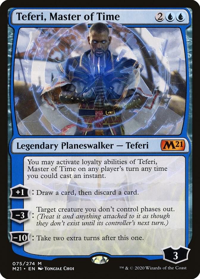 Teferi, Master of Time - Core Set 2021 - Magic: The Gathering