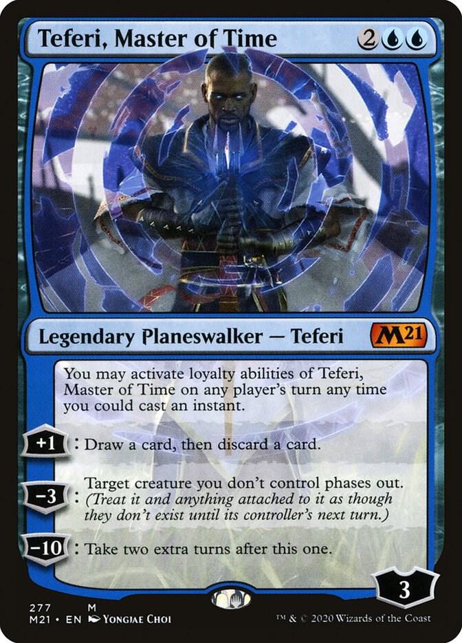 Teferi, Master of Time (277) - Core Set 2021 - Magic: The