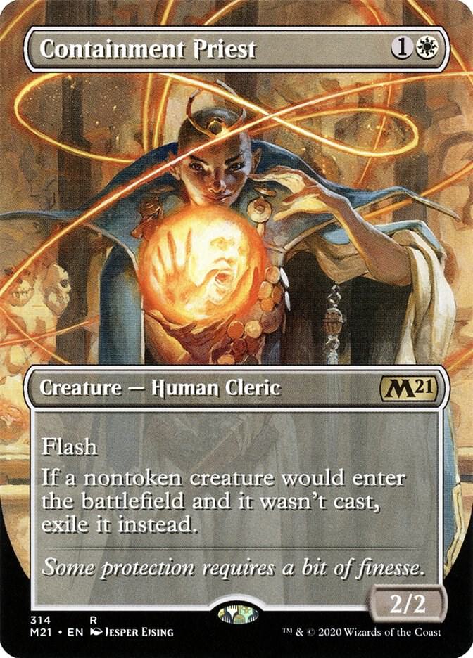 Containment Priest (Alternate Art) - Core Set 2021 - Magic: The