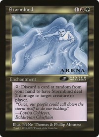 Stormbind (Arena League) - Oversize Cards - Magic: The Gathering card