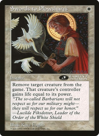 Swords to Plowshares (3rd Place) (Arena League)