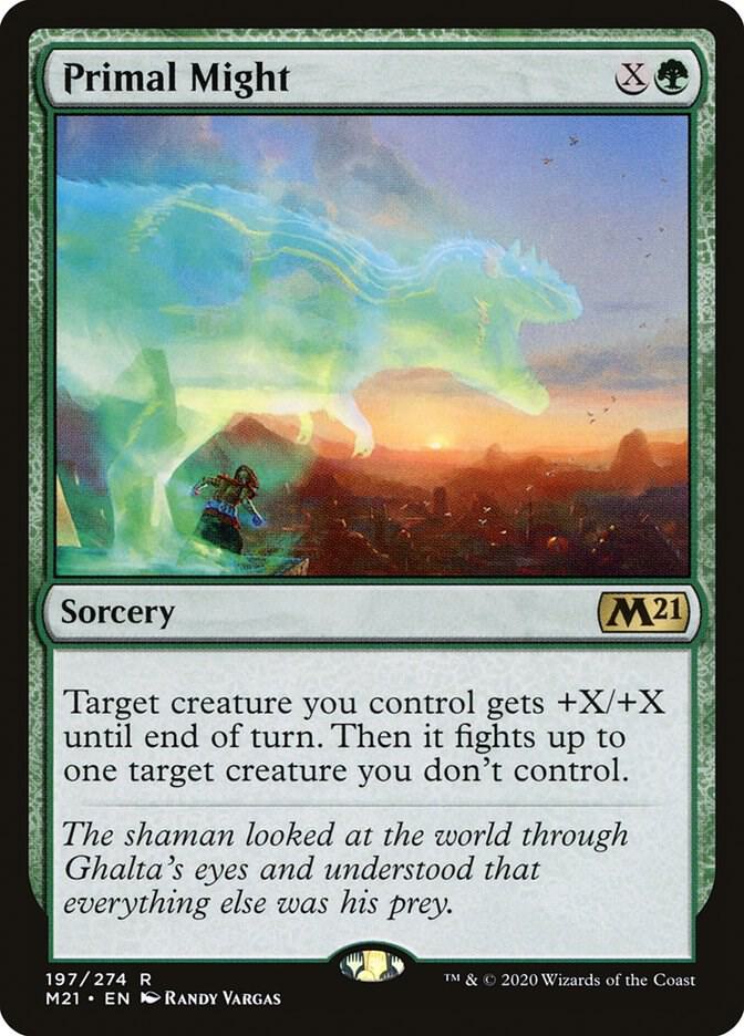 Primal Might - Core Set 2021 - Magic: The Gathering - TCGplayer.com