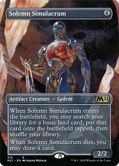 Solemn Simulacrum (Alternate Art)