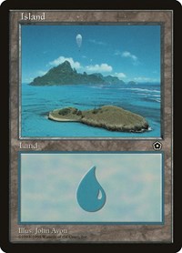 Island (155) - Portal Second Age - Magic: The Gathering card