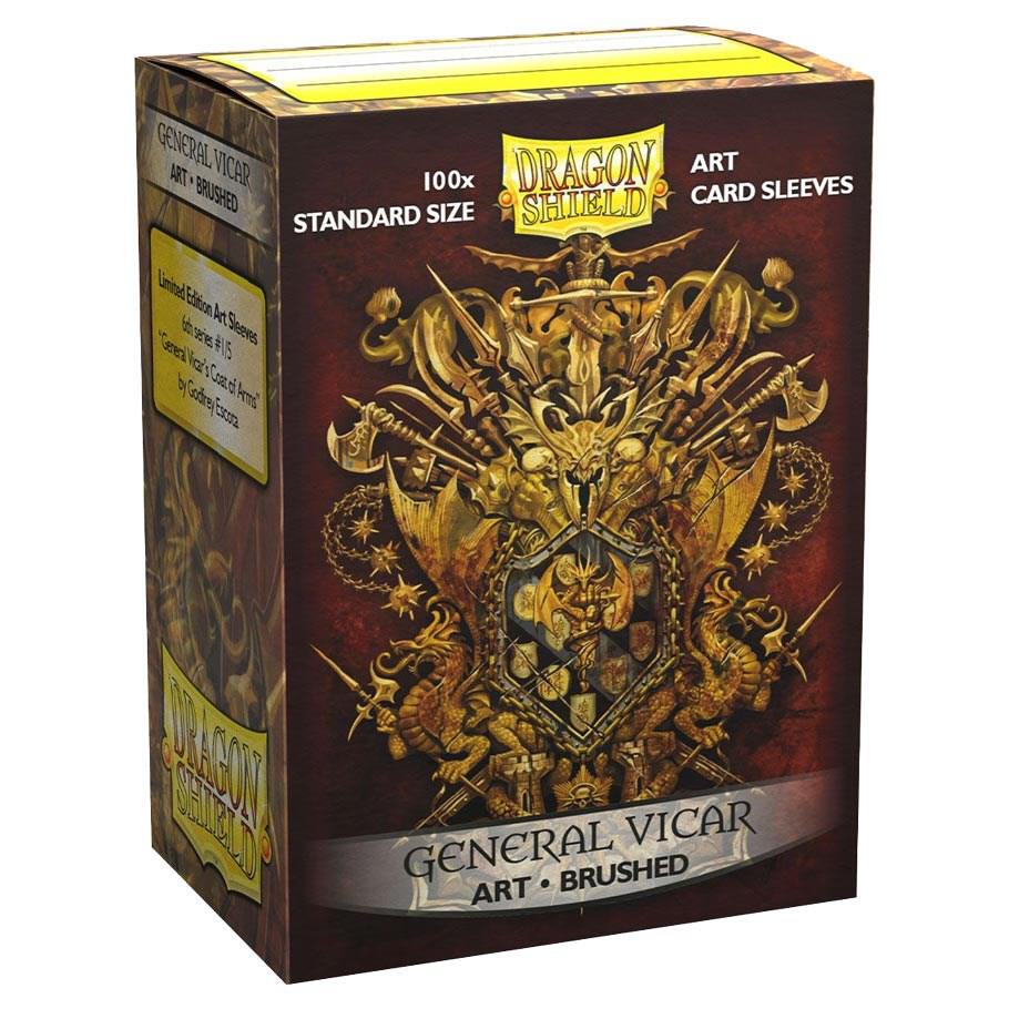 Dragon Shield Limited Edition Brushed Art Sleeves - General Vicar