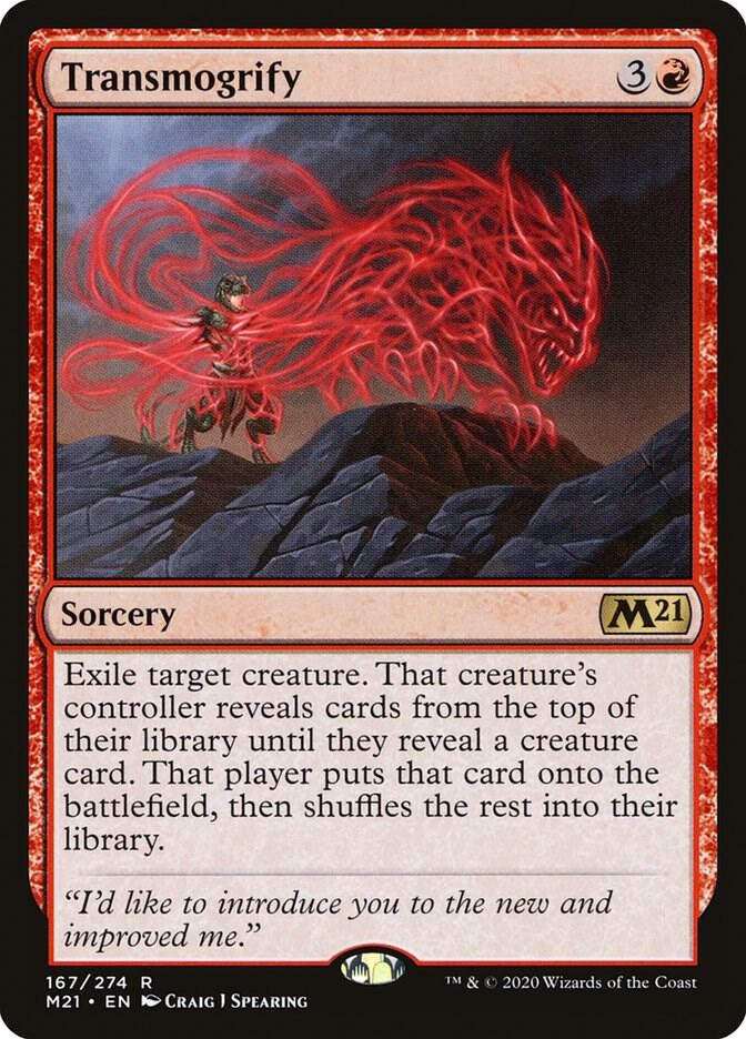 Transmogrify - Core Set 2021 - Magic: The Gathering - TCGplayer.com