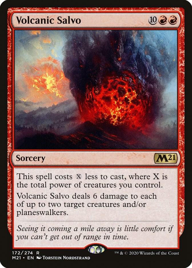 Volcanic Salvo - Core Set 2021 - Magic: The Gathering - TCGplayer.com