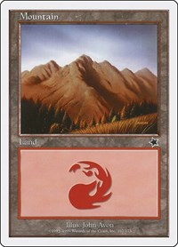Mountain (167) - Starter 1999 - Magic: The Gathering card
