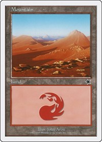 Mountain (168) - Starter 1999 - Magic: The Gathering card
