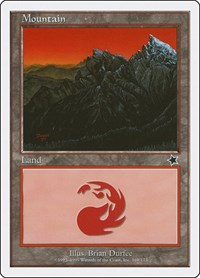 Mountain (169) - Starter 1999 - Magic: The Gathering card