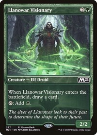 Llanowar Visionary (Promo Pack: Core Set 2021)