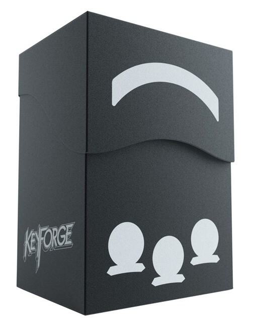 GameGenic KeyForge Gemini Deck Box - Black - GameGenic Deck Boxes